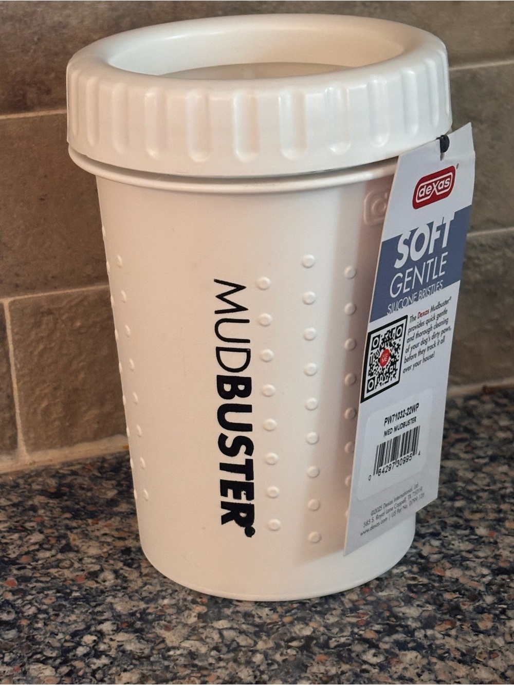 Dexas MudBuster Portable Dog Paw Cleaner- NWT